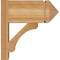 Ekena Millwork Legacy Arts & Crafts Rough Sawn Outlooker, Western Red Cedar, 8"W x 16"D x 16"H OUT08X16X16LEC03RWR - alternate 2